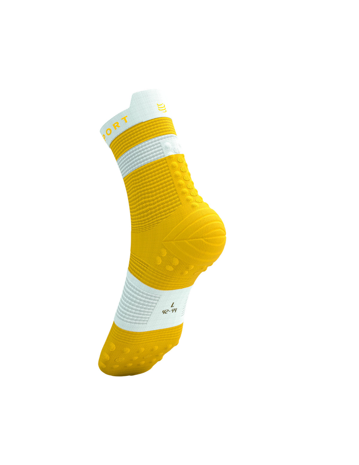 Pro Racing Socks V4.0 Run High - Lemon/White