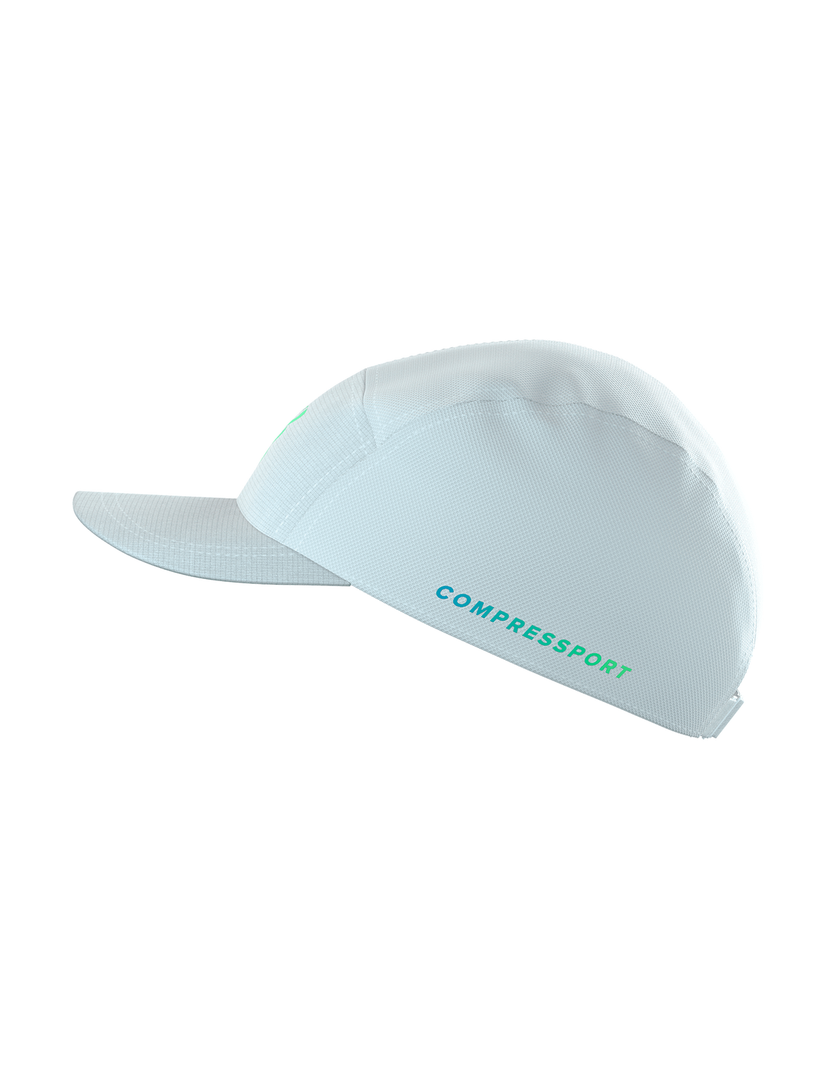 5 Panel Cap Star - White/Blue-Green