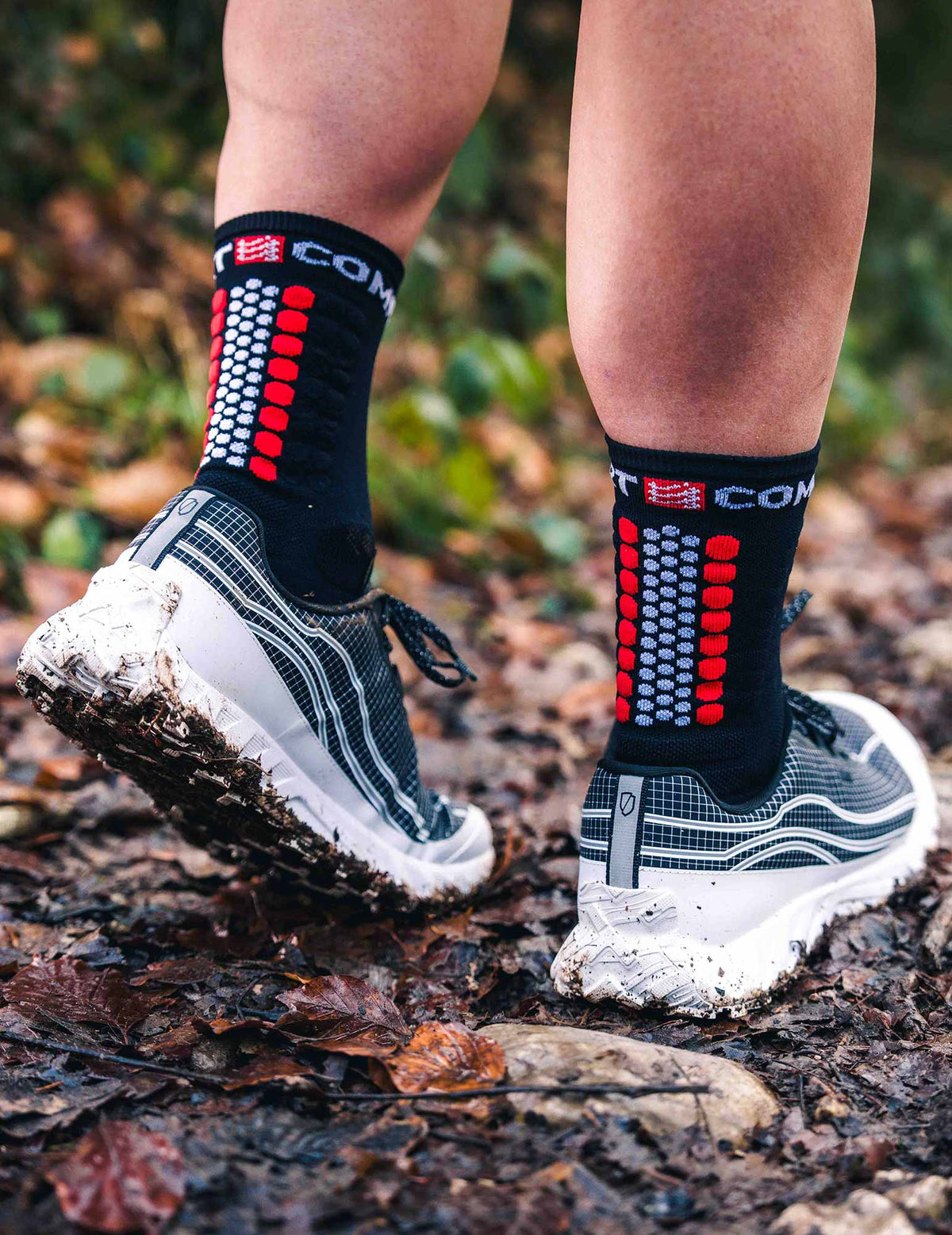 Ultra Trail Socks V2.0 - Black/Red