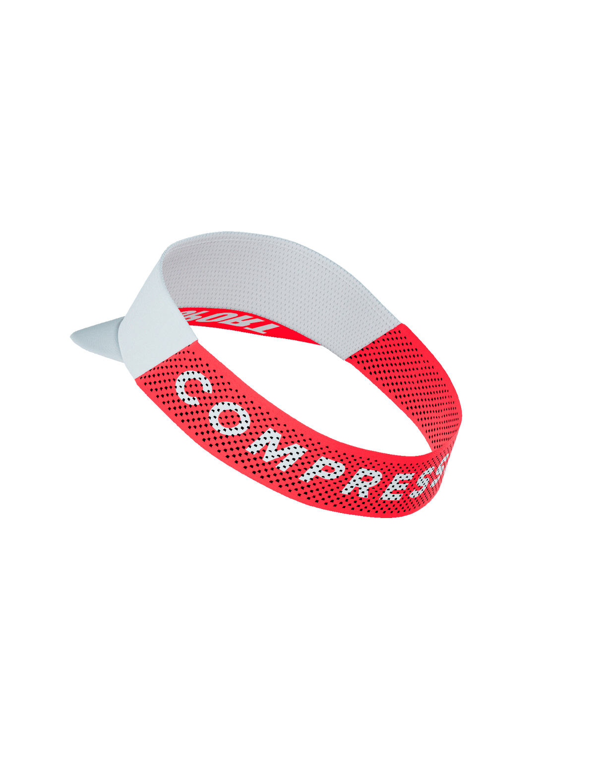 Pro Racing Visor - Ironman 2026 - White/Neon Red