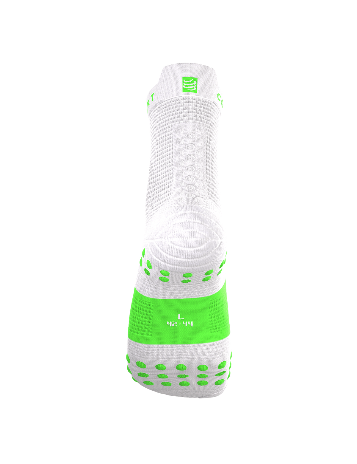 Pro Racing Socks v4.0 Run High - Ironman 2026 - Neon Green/White