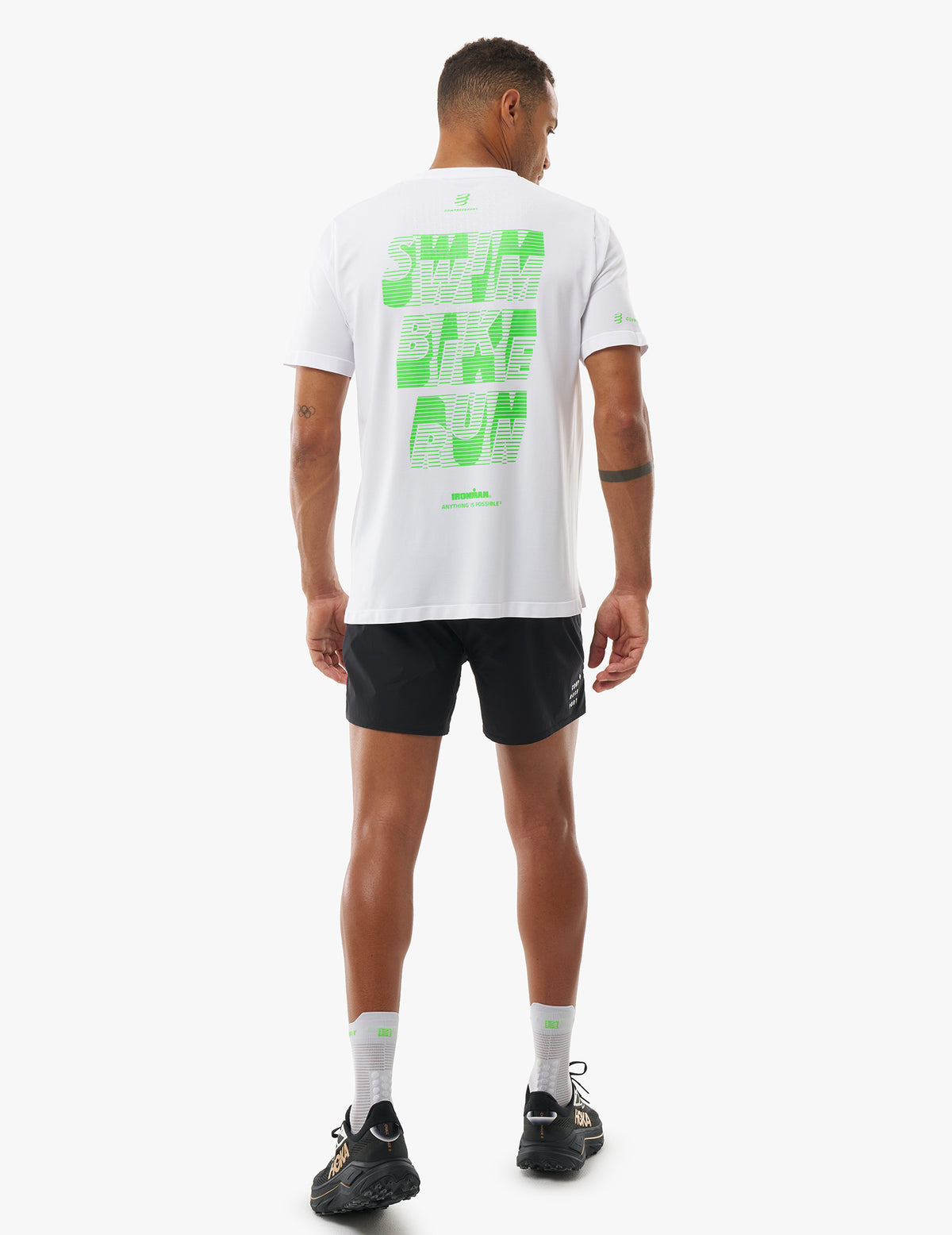 Training Tshirt - Ironman 2026 - Neon Green/White
