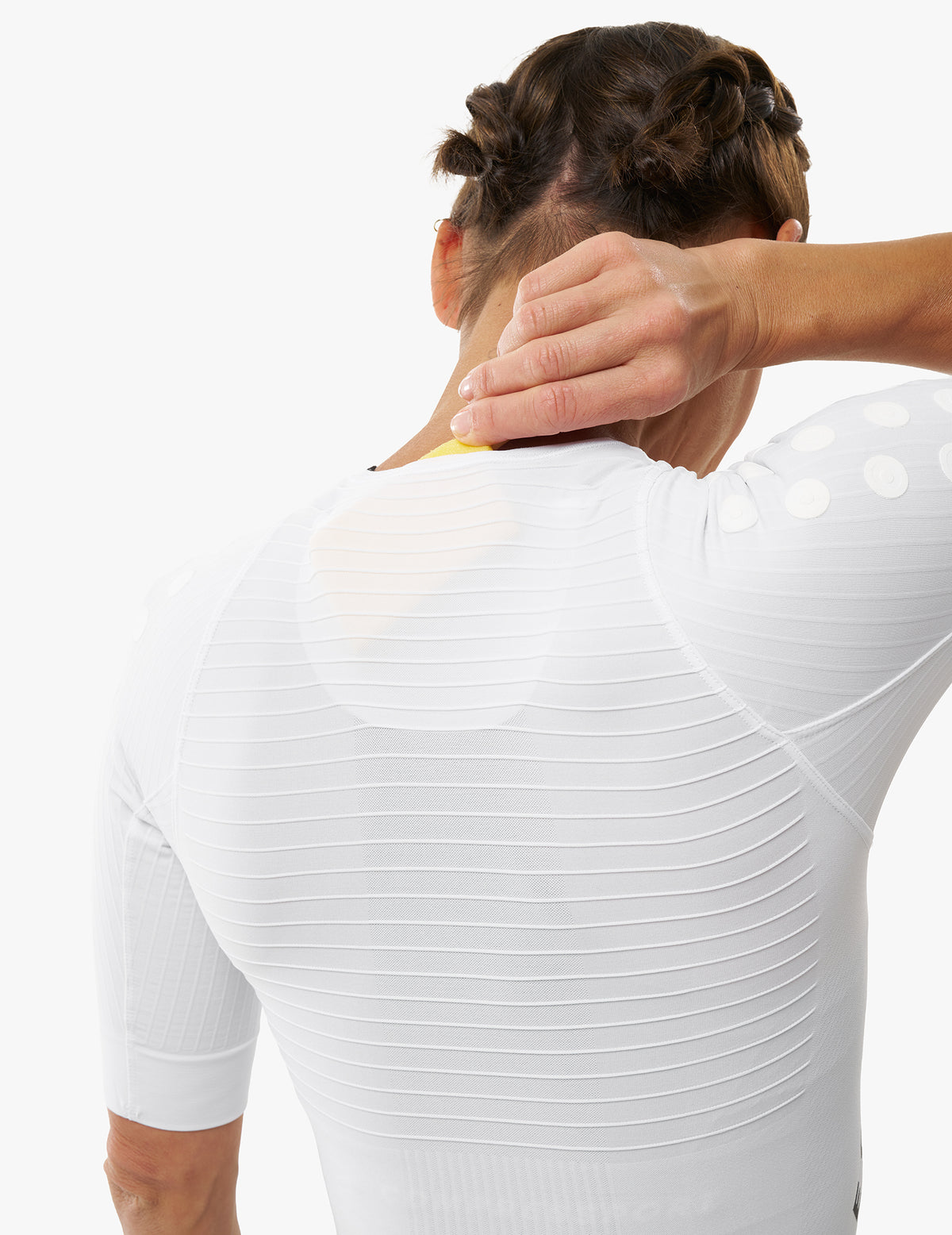 Aero Seamless Trisuit - White/Black