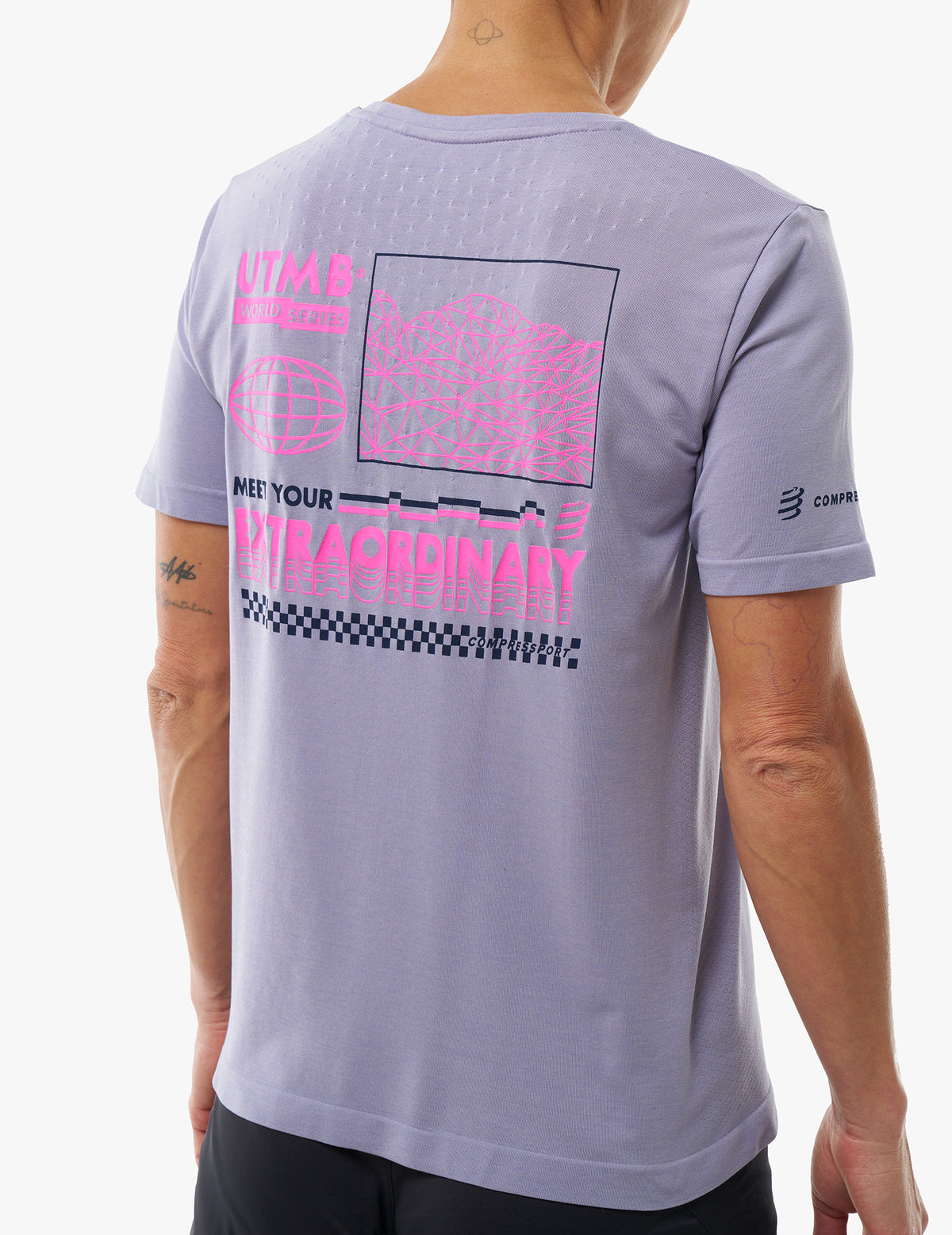 Training Tshirt - UTMB 2026 - Lavander