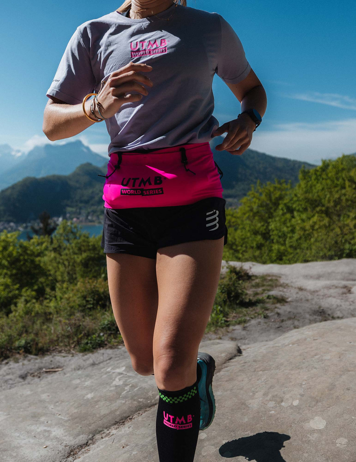 Training Tshirt - UTMB 2026 - Lavander