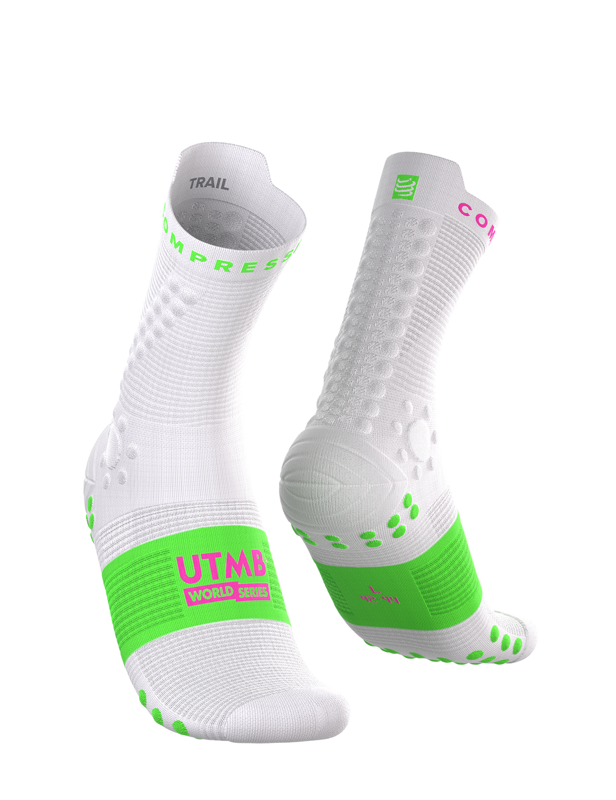 Pro Racing Socks v4.0 Trail - UTMB 2026 - White