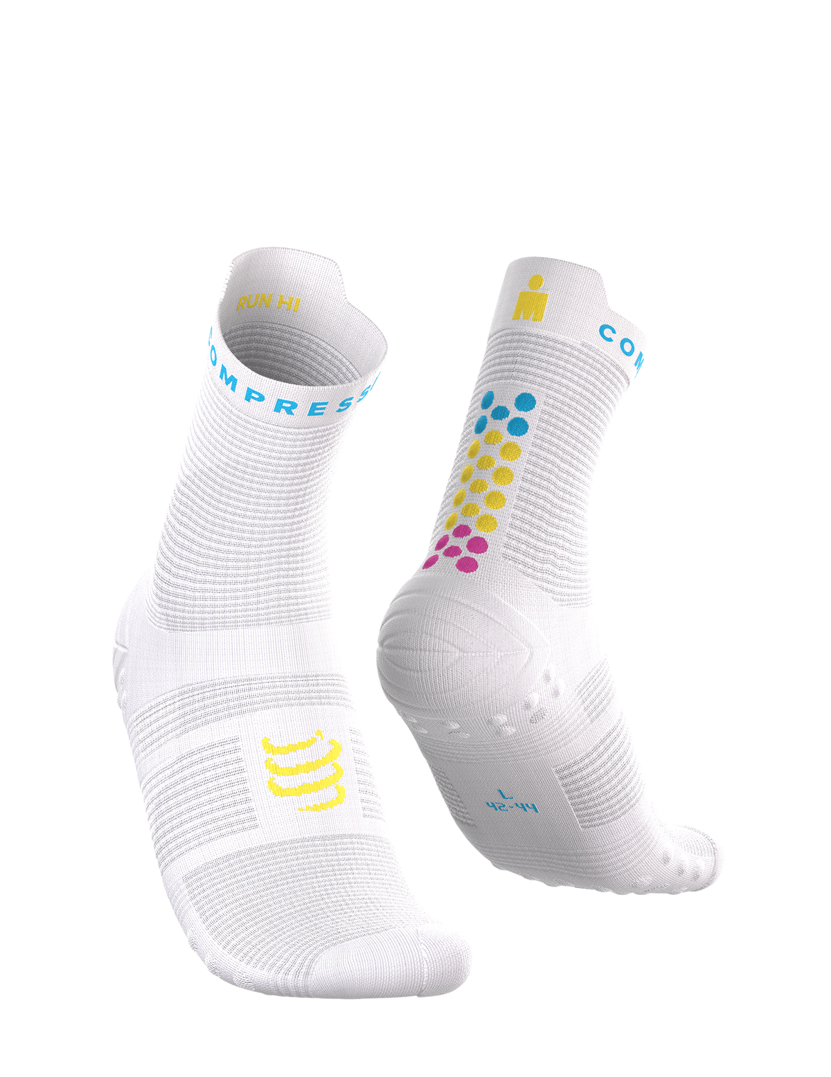 Pro Racing Socks v4.0 Run High - IRONMAN 2026 - White