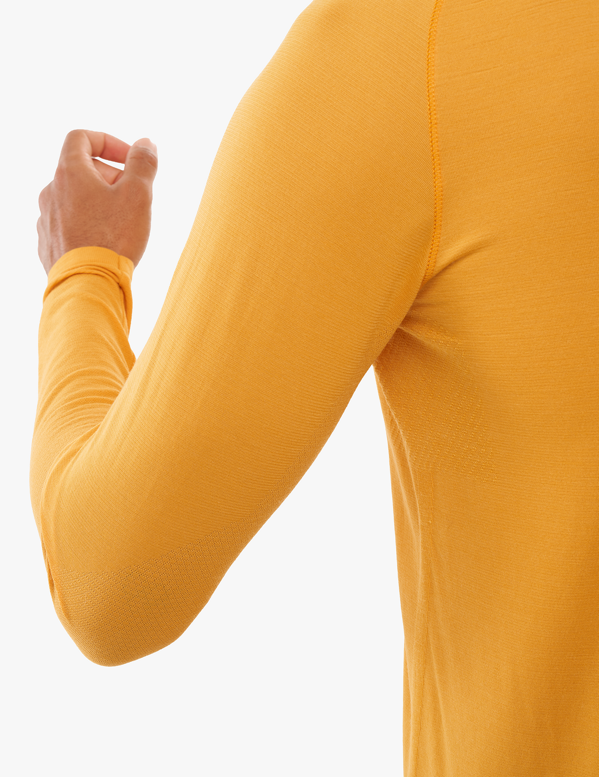 Winter Half-Zip Tshirt - Sunflower