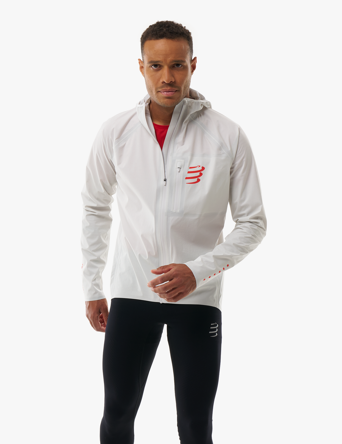 Thunderstorm Waterproof Jacket Off - White