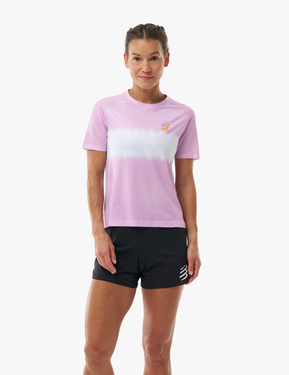 Performance Tshirt - Orchid/Apricot