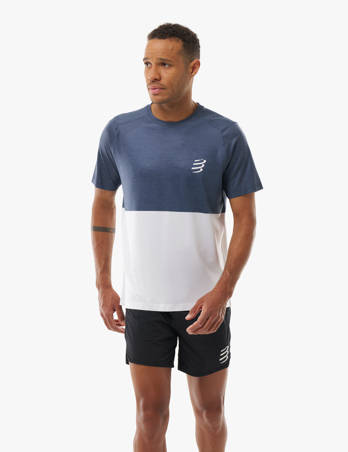Performance Tshirt Peacoat/Gray