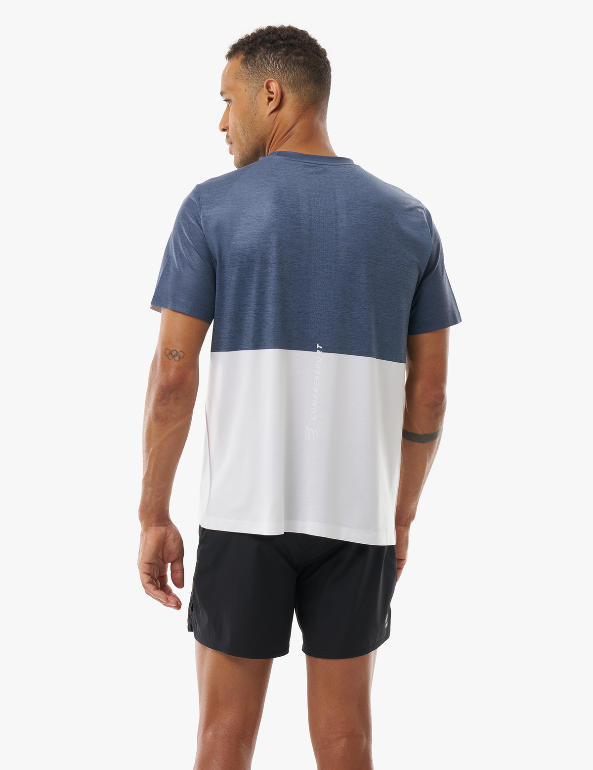 Performance Tshirt Peacoat/Gray