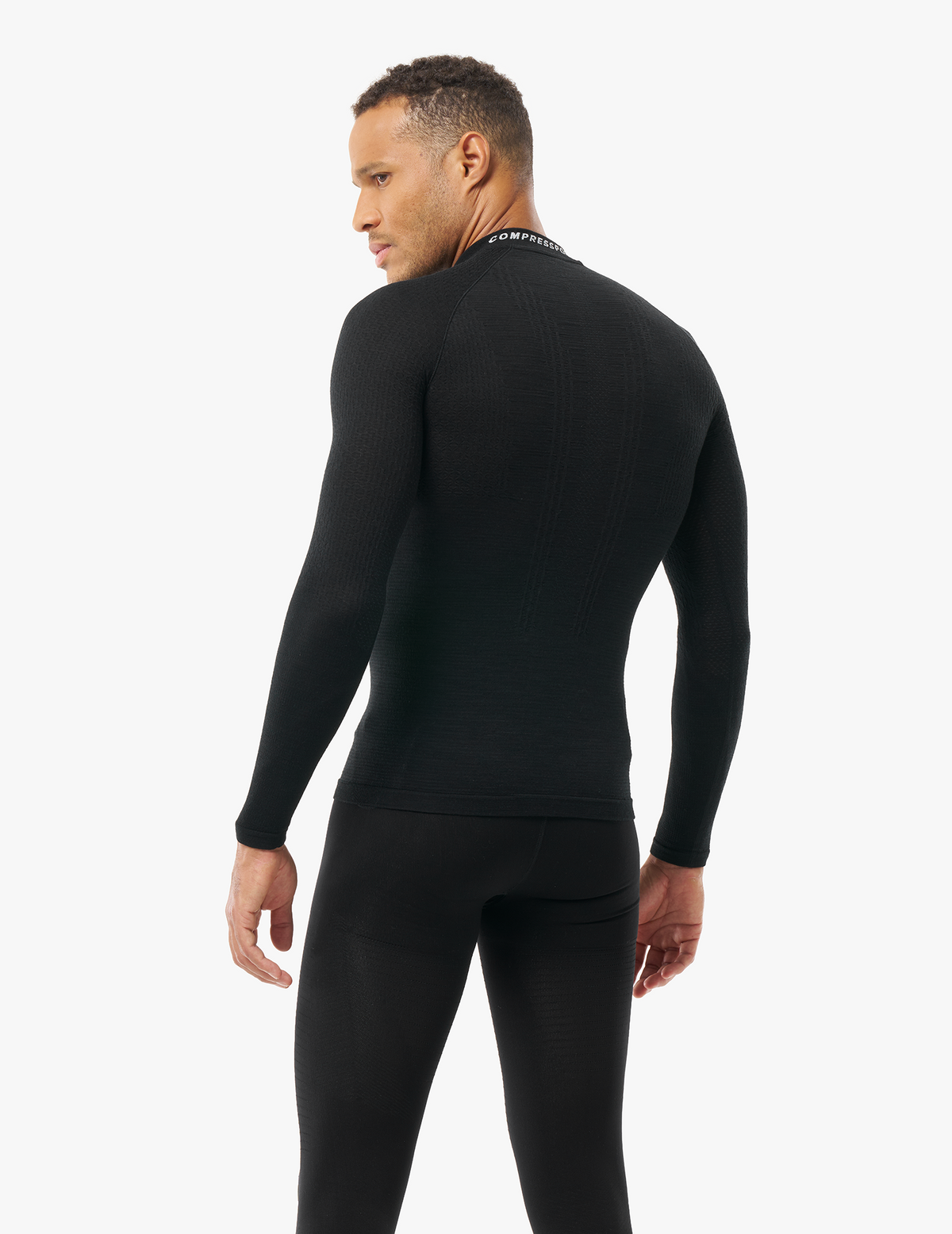 3D Thermo Winter Top - Black