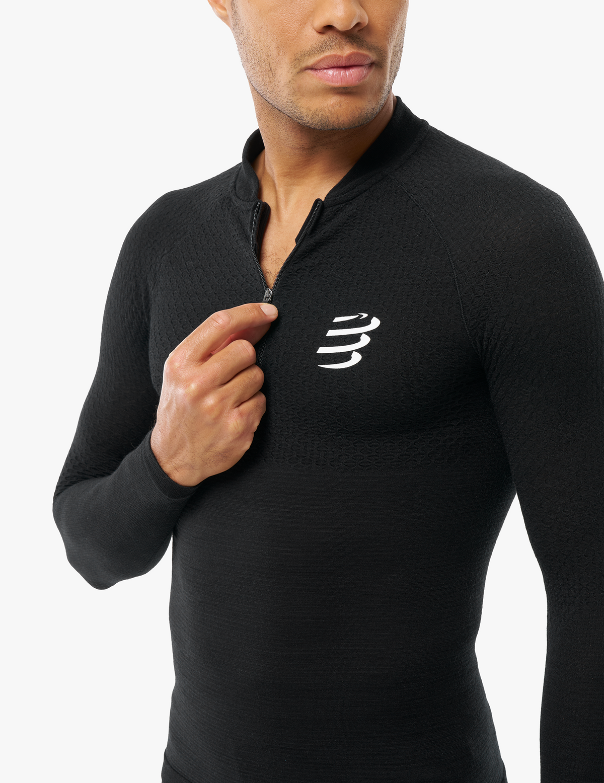 3D Thermo Winter Top - Black