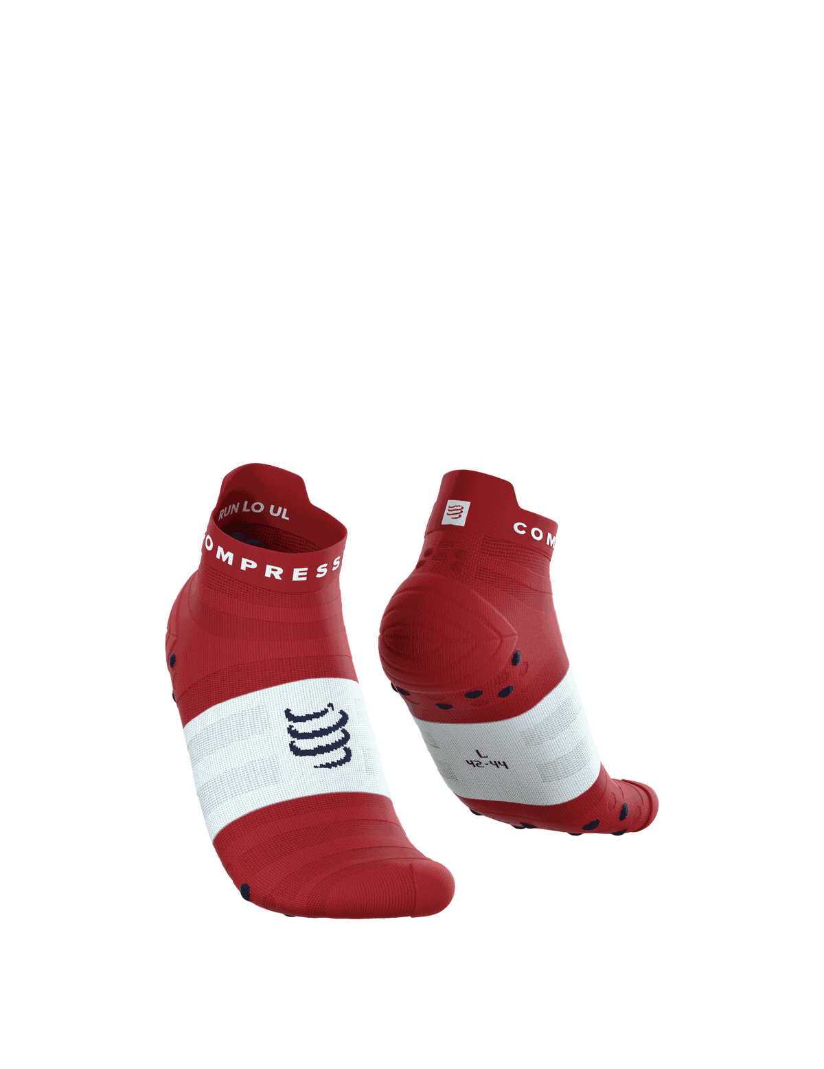 Pro Racing Socks V4.0 Ultralight Run Low - Red/White