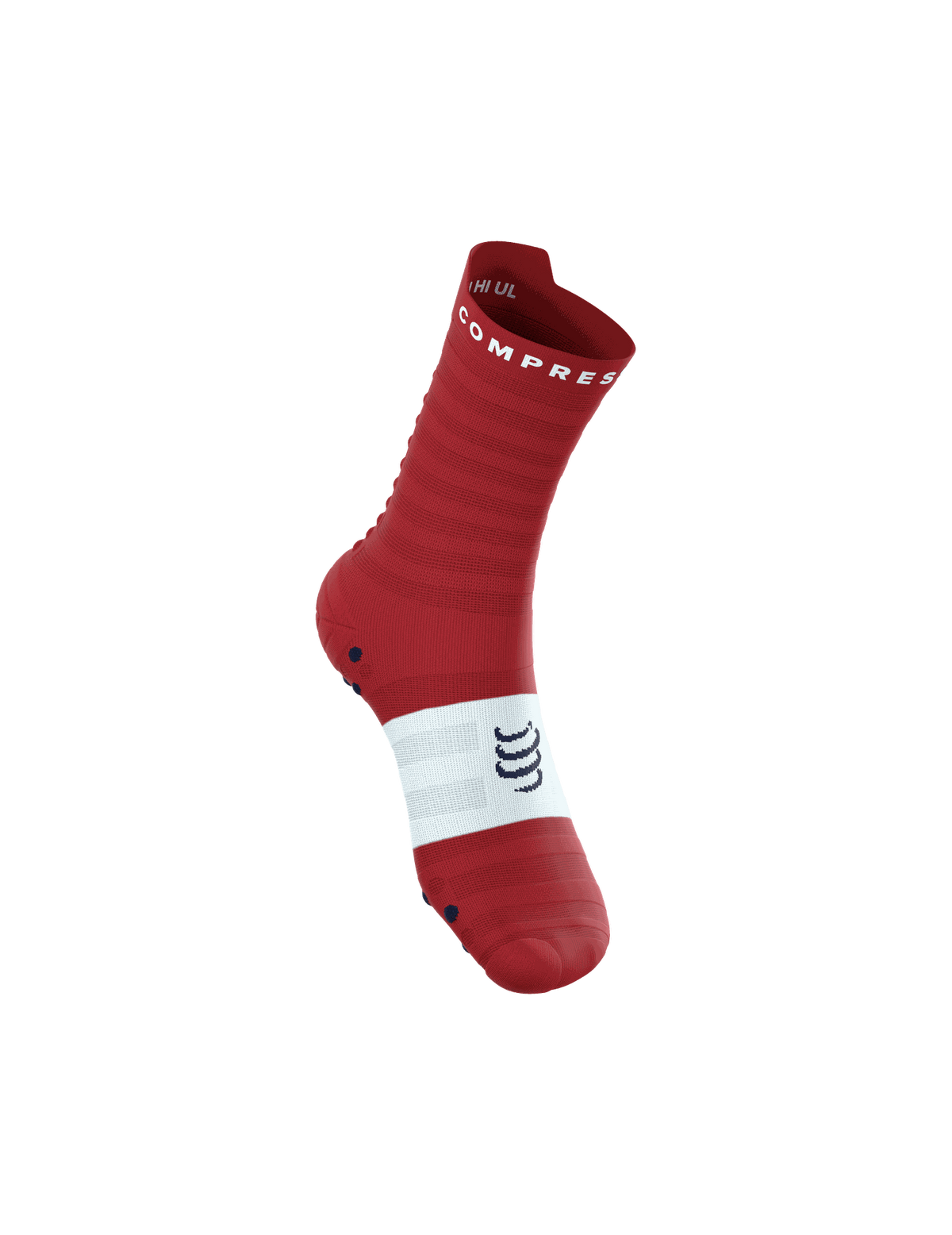 Pro Racing Socks V4.0 Ultralight Run High - Red/White