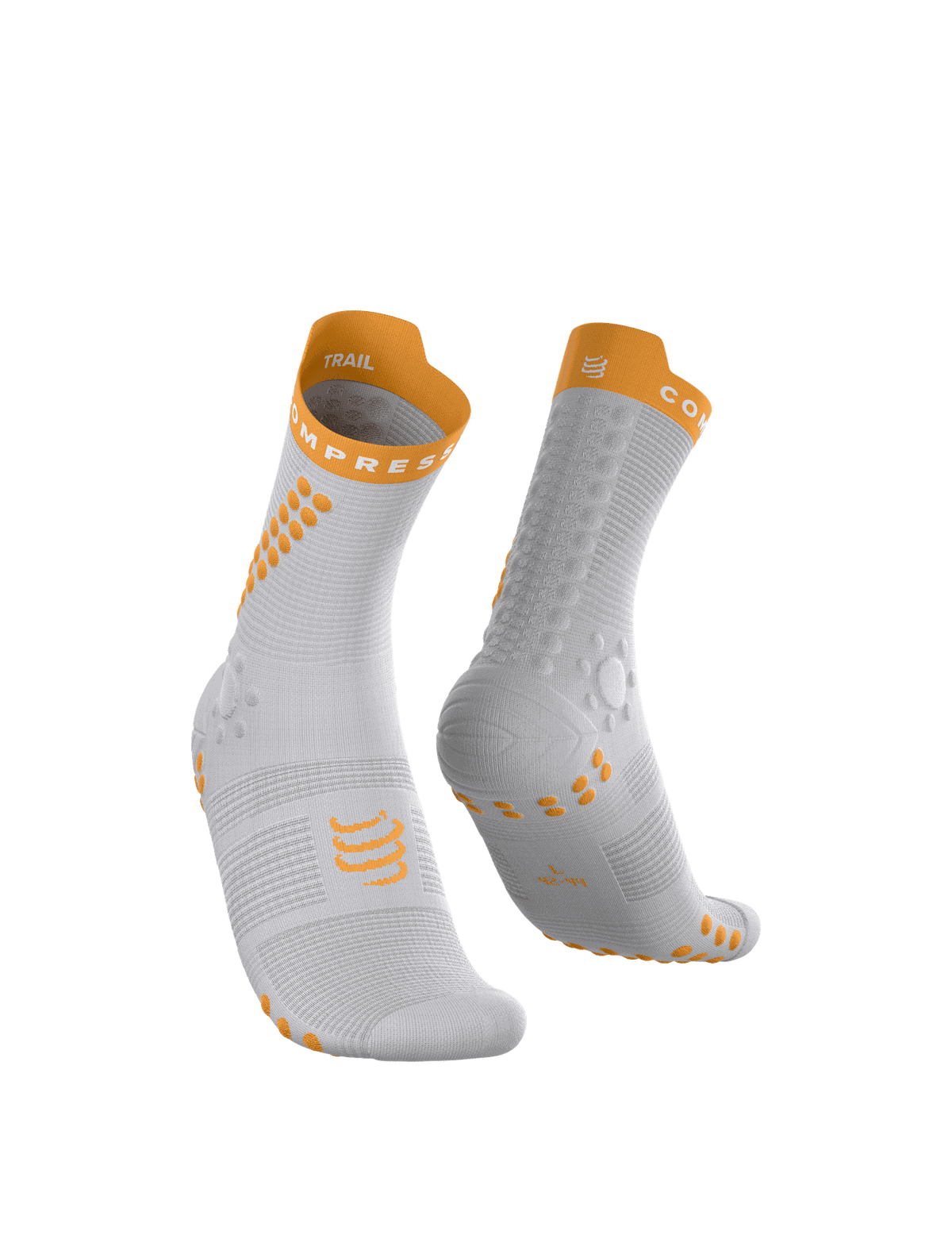 Pro Racing Socks V4.0 Trail - Gray Violet/Apricot