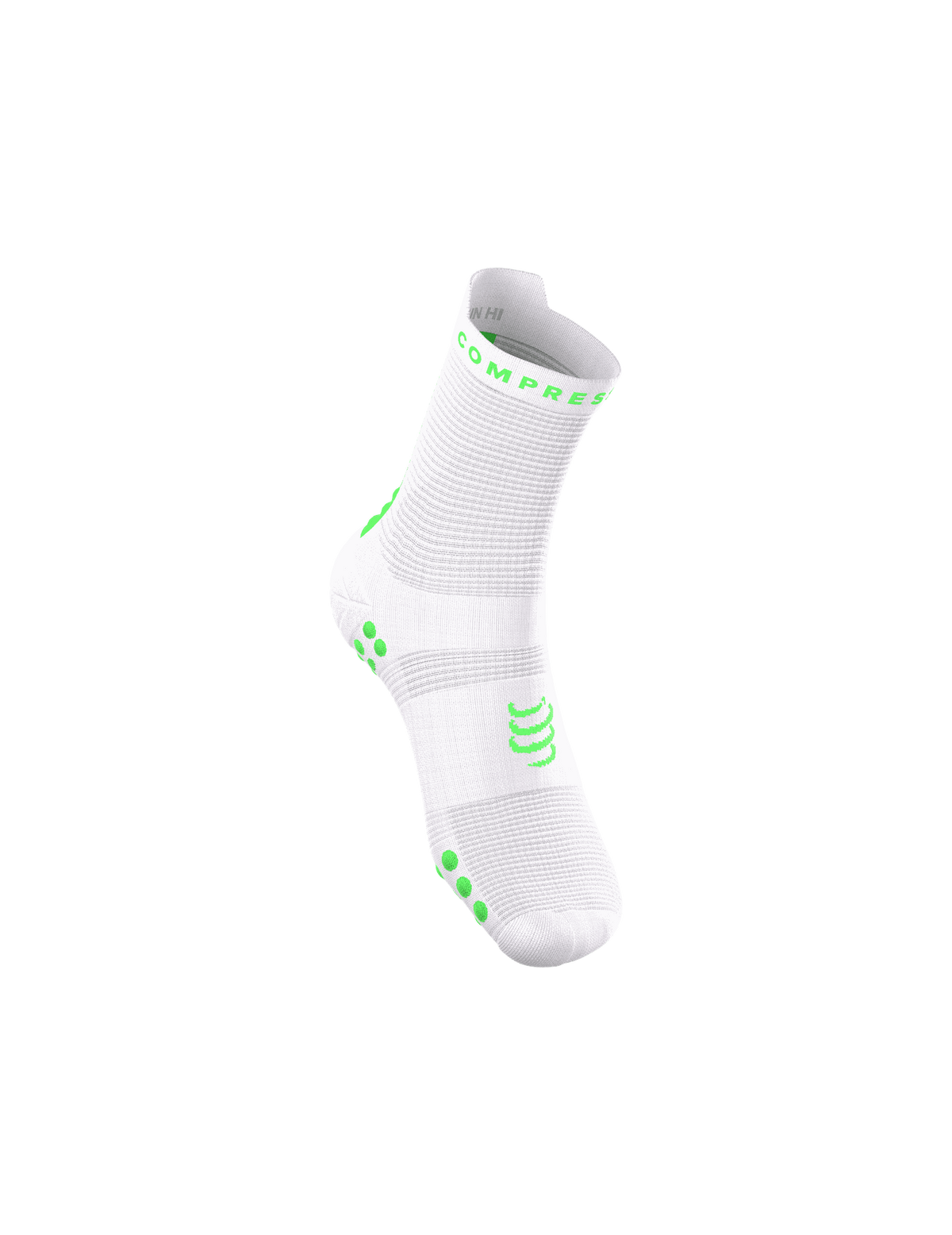 Pro Racing Socks V4.0 Run High - Stay Behind Neon Green