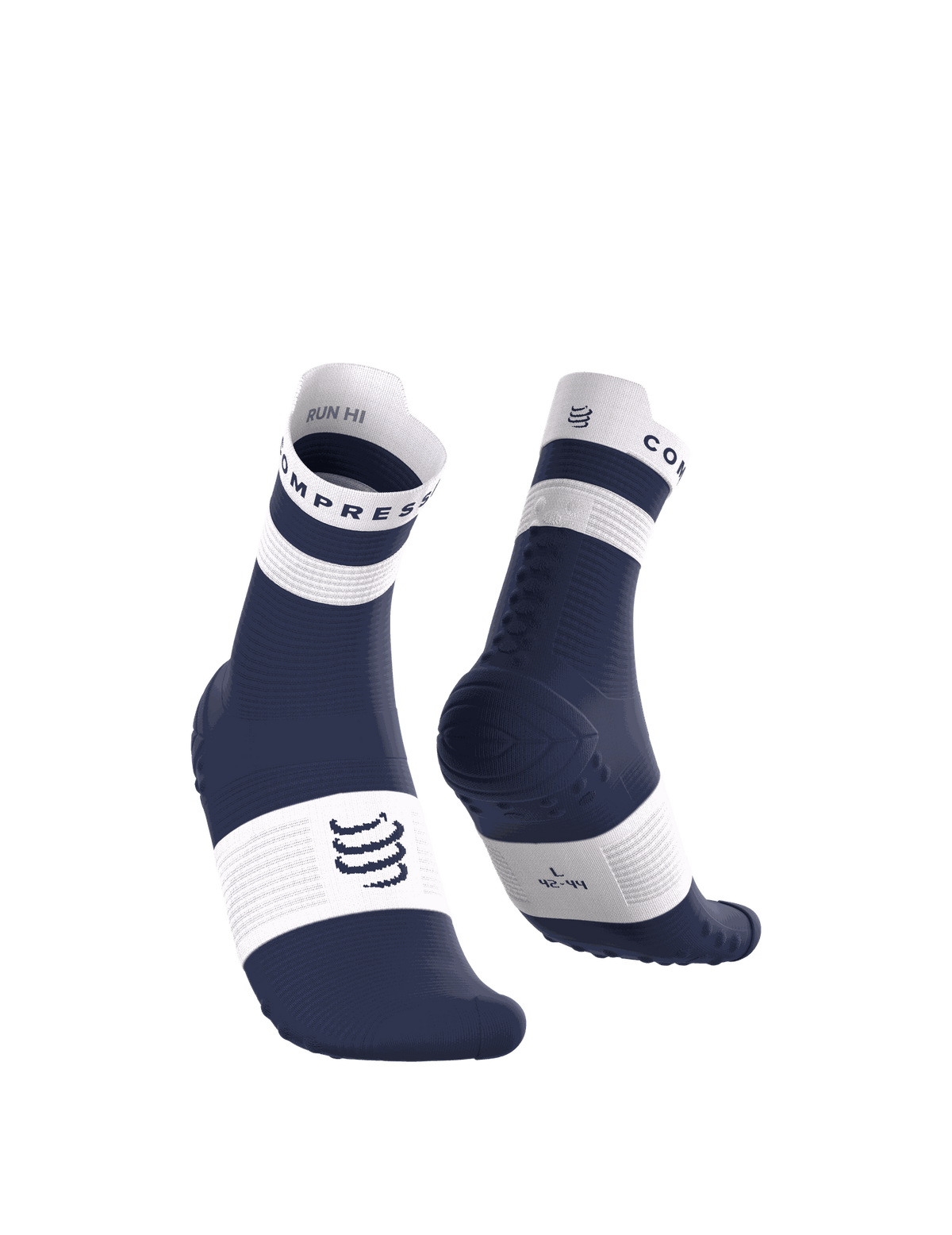 Pro Racing Socks V4.0 Run High - Peacoat/White