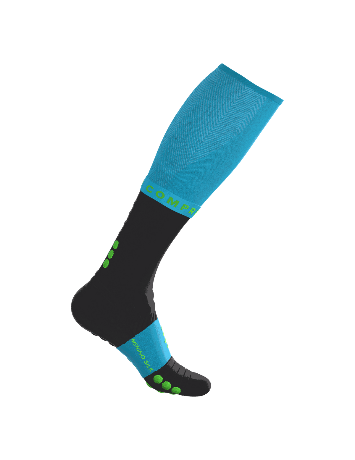 Full Socks Winter Run - Norse Blue/Black