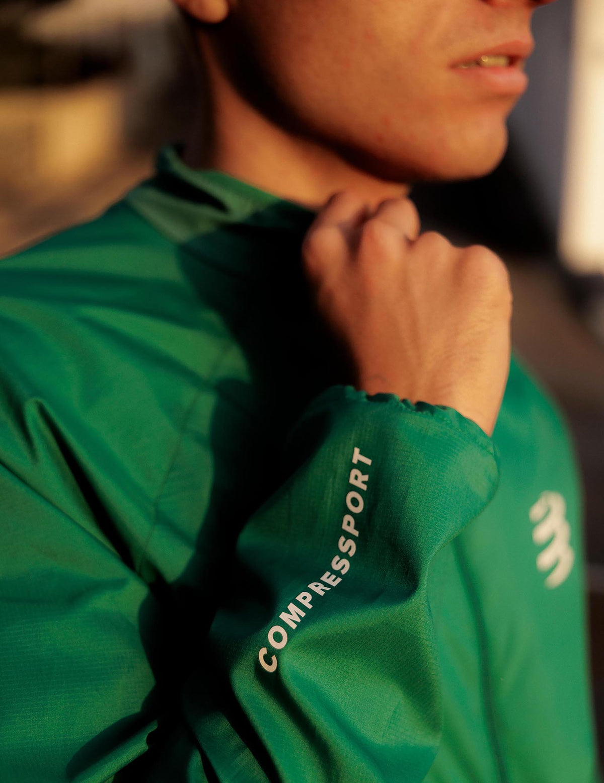 Aura Windproof Jacket - Shady Green