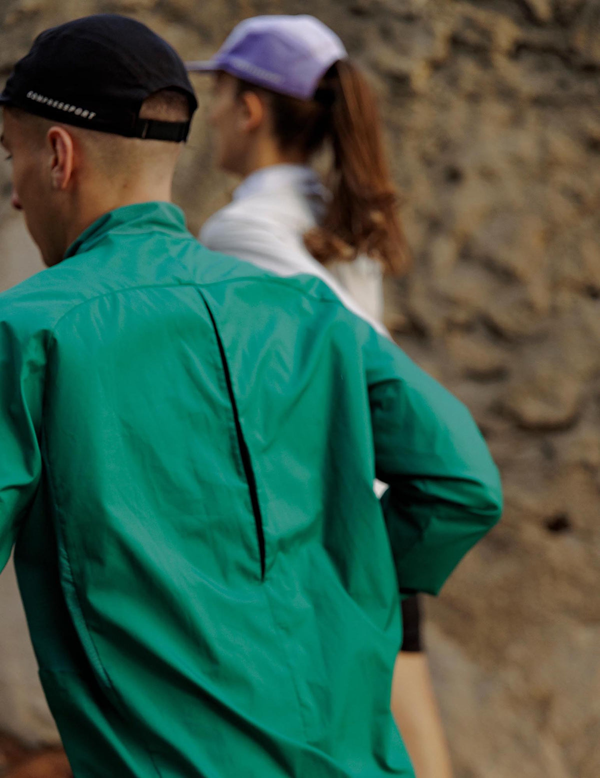Aura Windproof Jacket - Shady Green