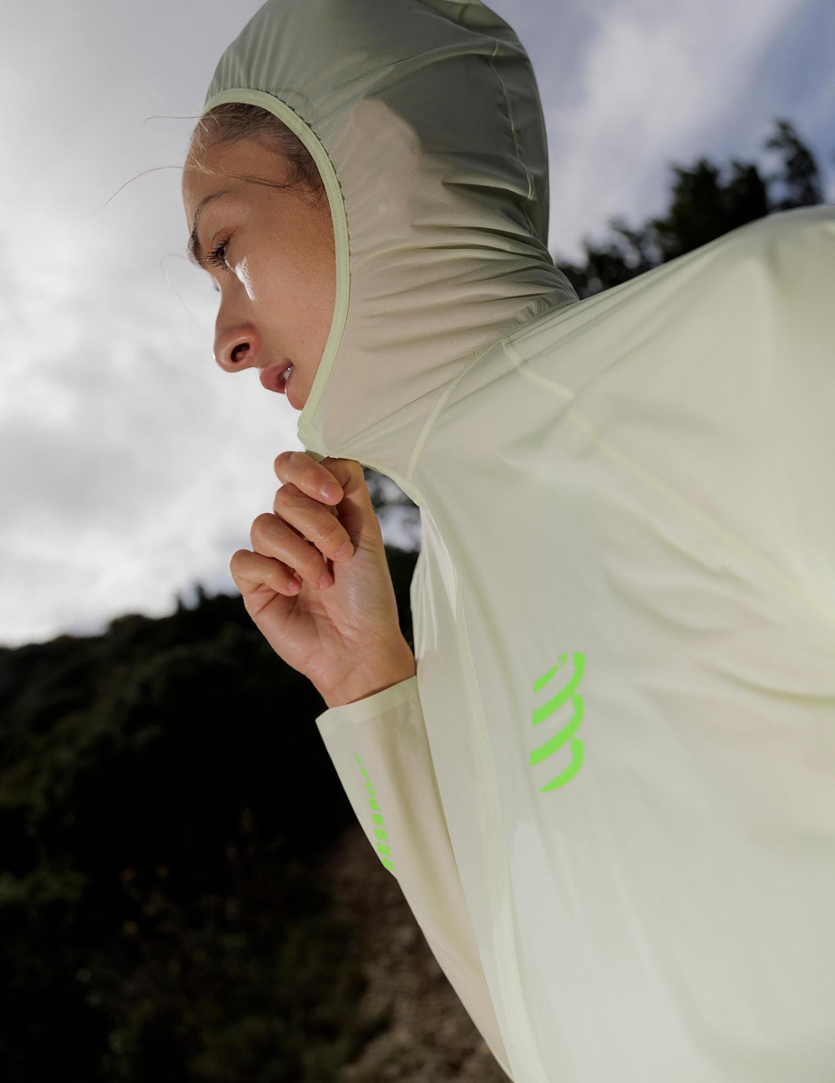Hurricane Waterproof Jacket - Lime