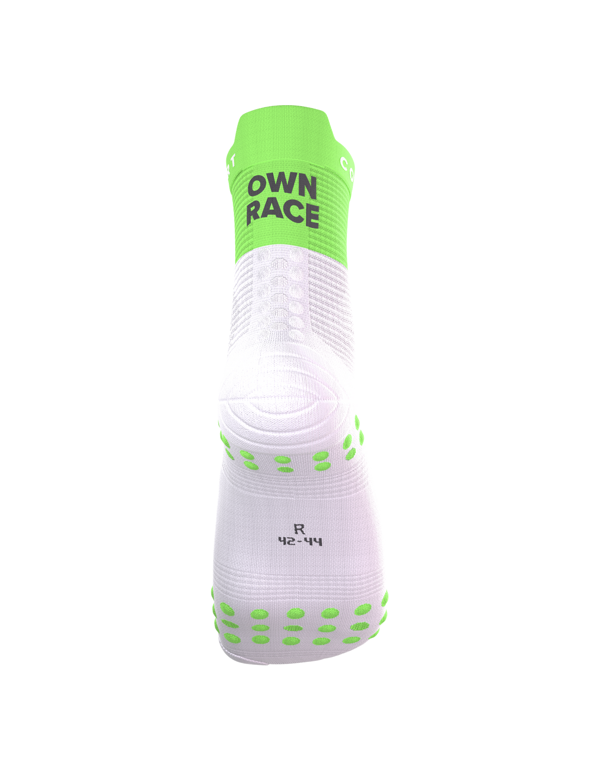 Pro Racing Socks V4.0 Run High - Your Race Neon Green