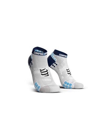 Pro Racing Socks v3.0 Run Low WHITE/BLUE