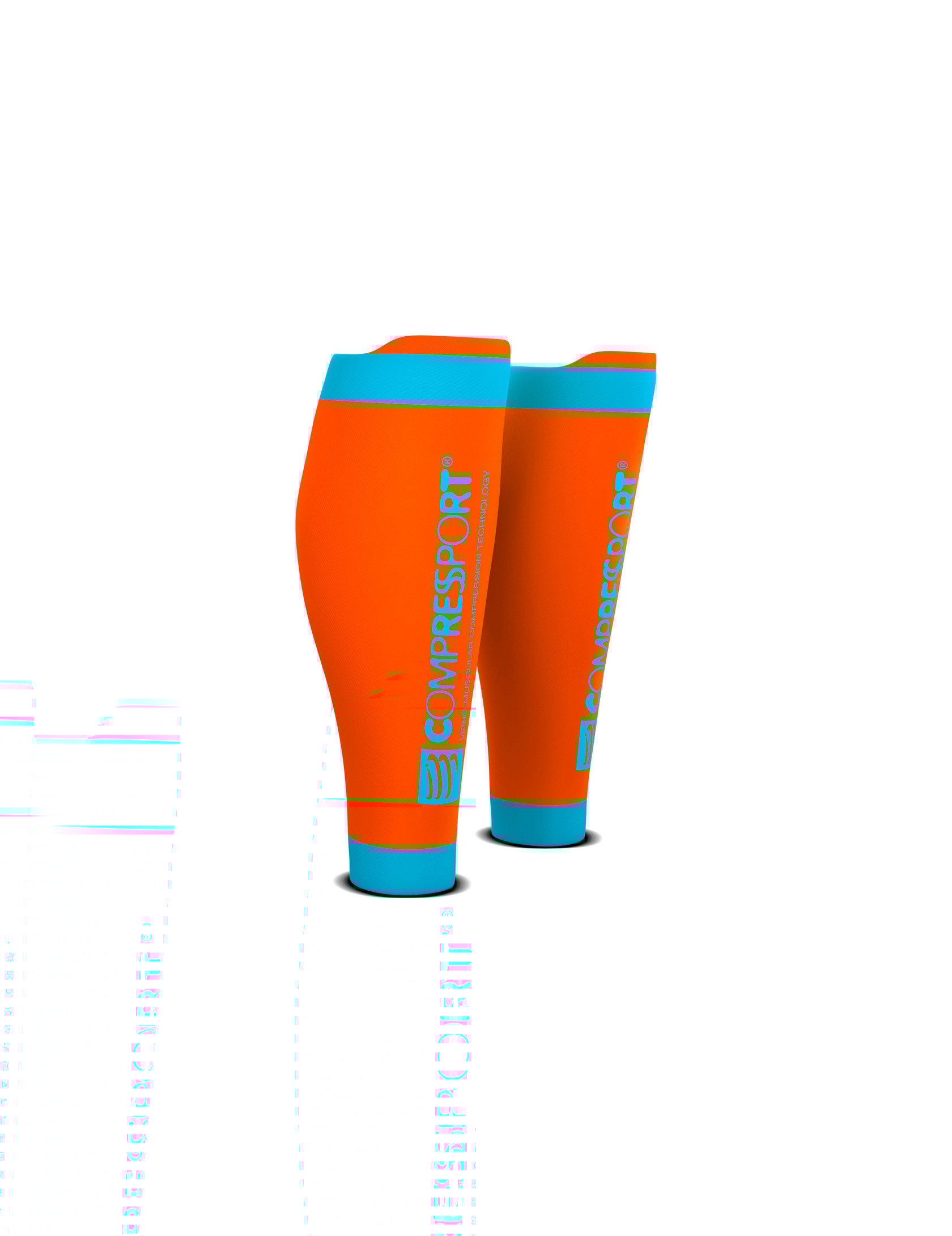R2V2 calf sleeves orange