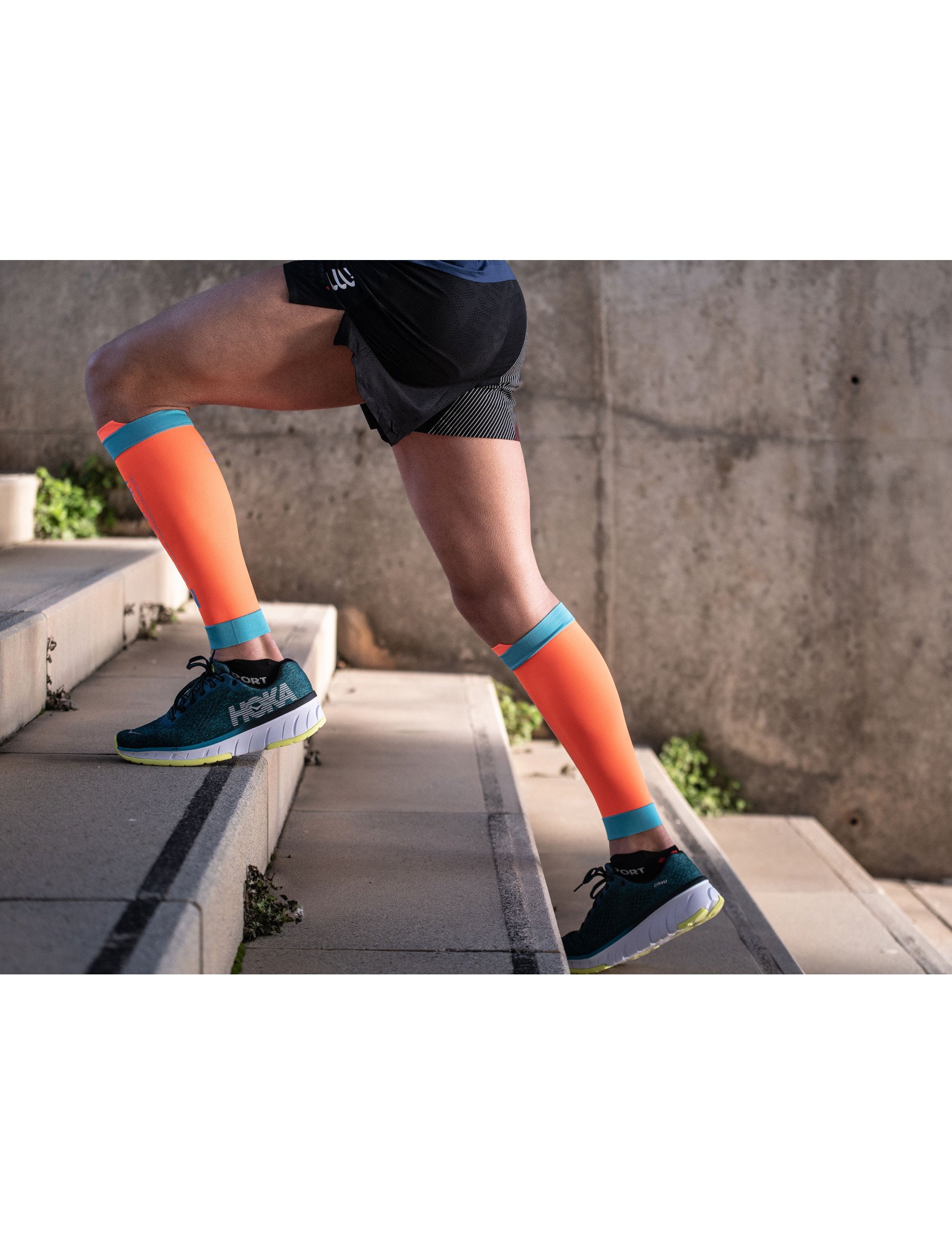 R2V2 calf sleeves orange
