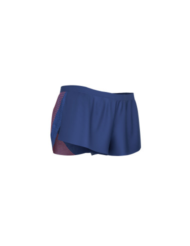 Racing Split Short M blue