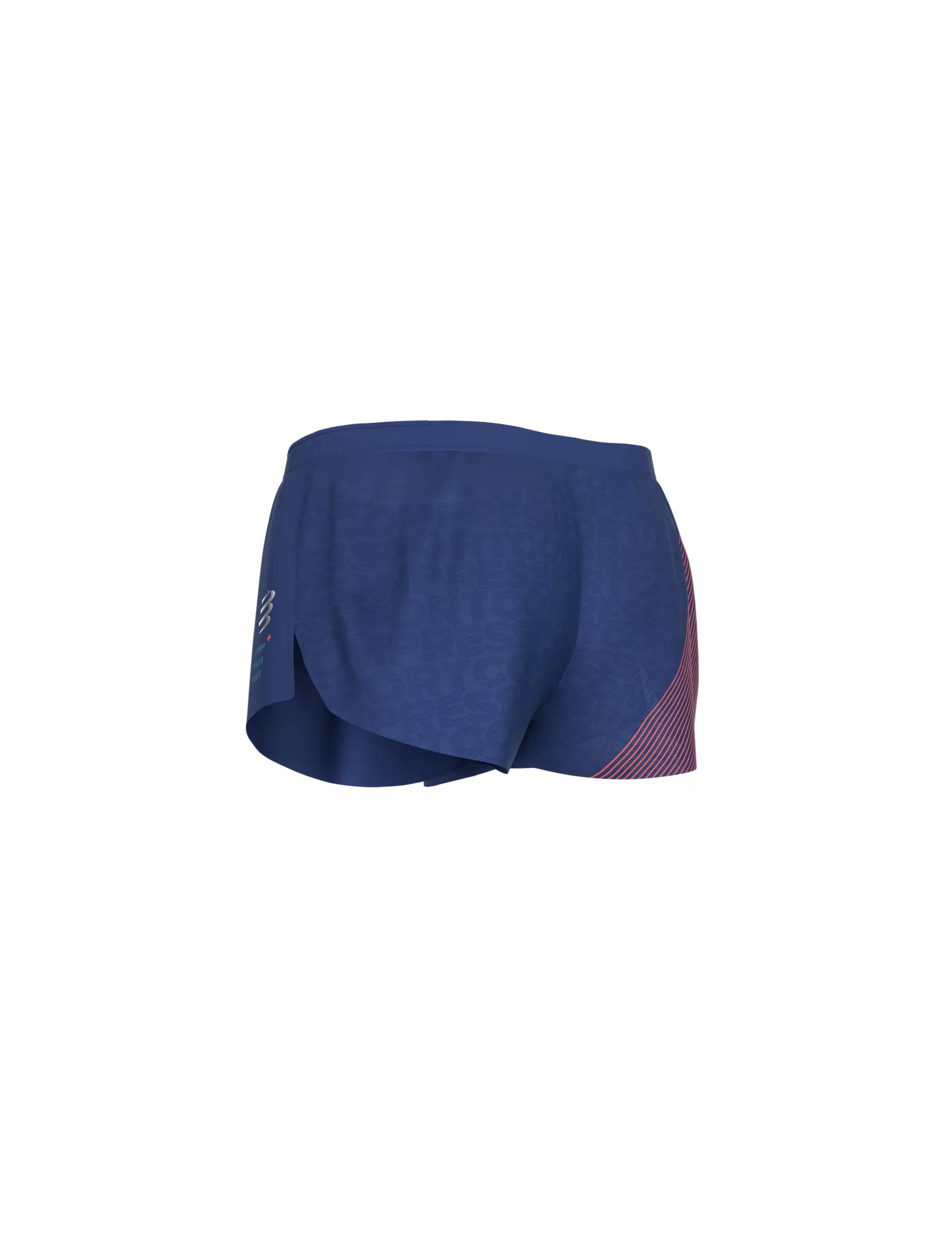 Racing Split Short M BLUE