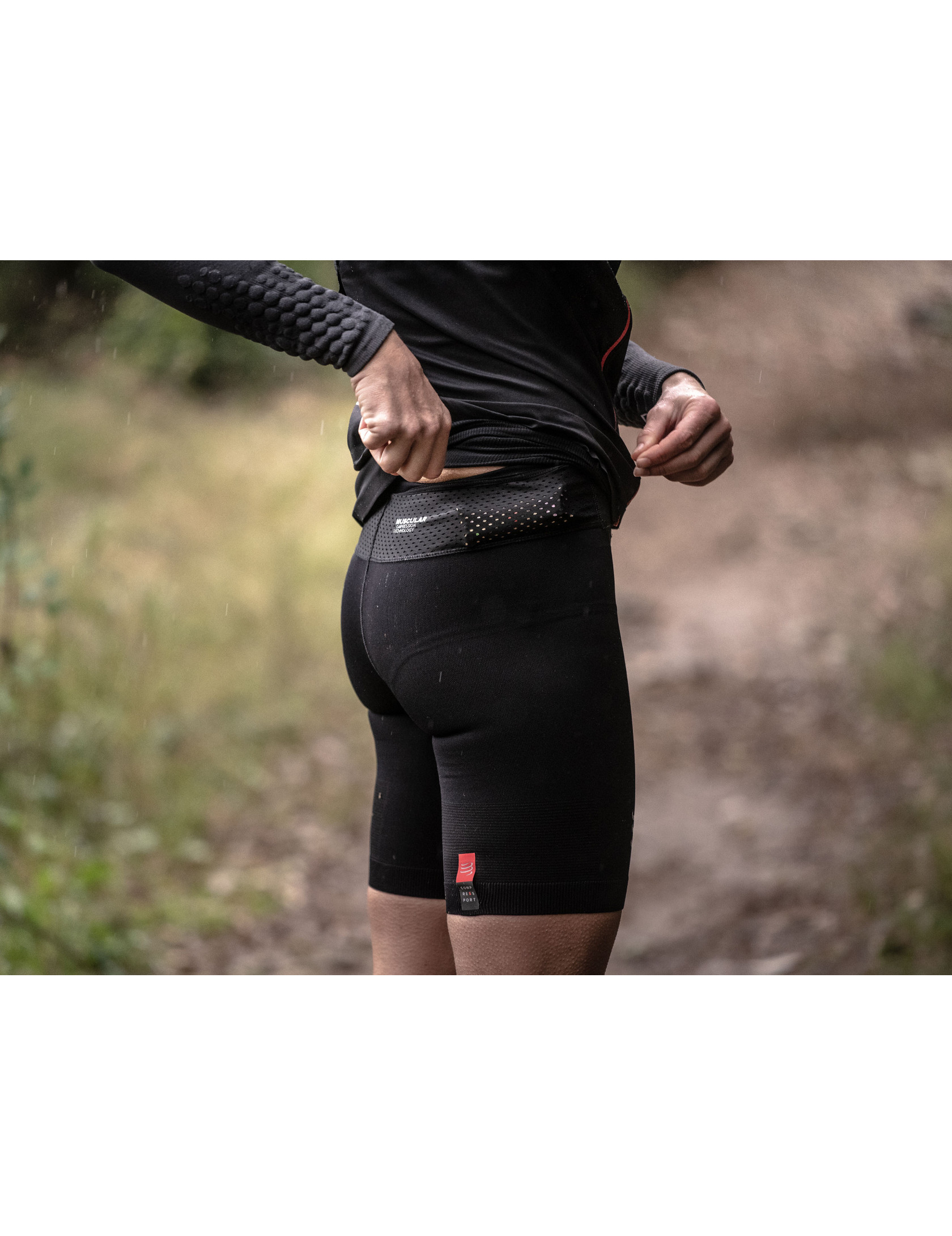 Trail Running Under Control Short W schwarz