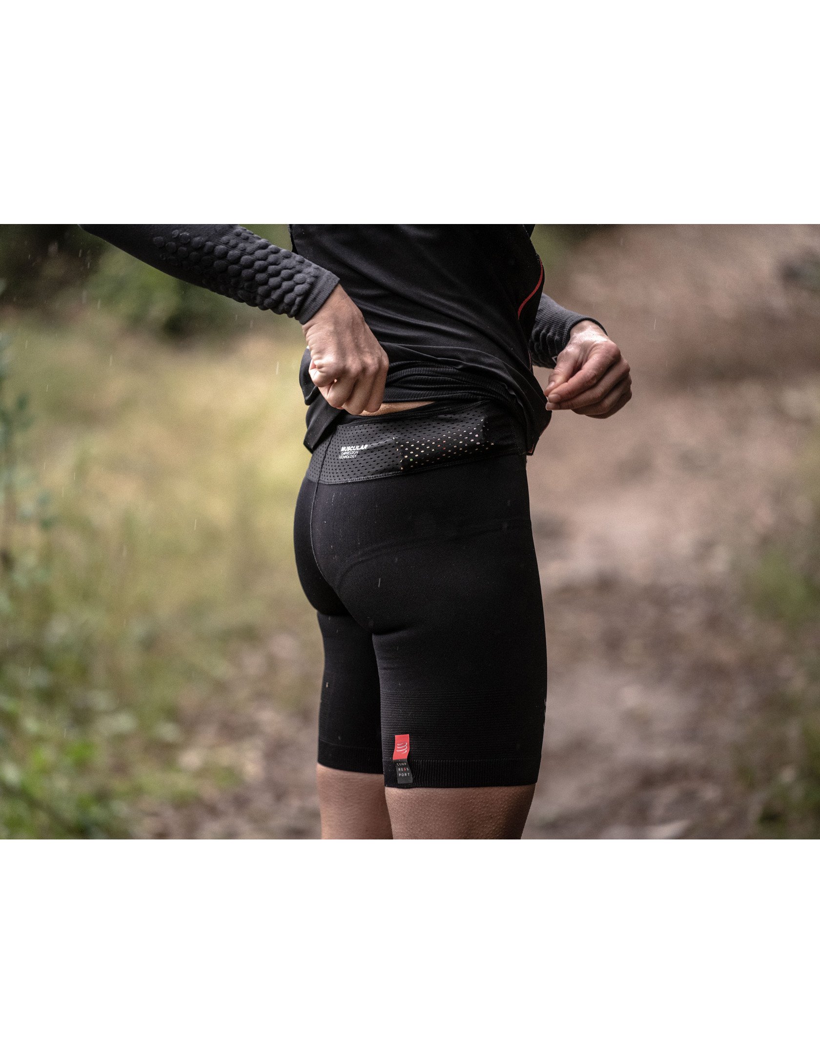 Trail Running Under Control Short W black