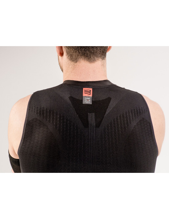 Trail Running Postural Tank Top BLACK