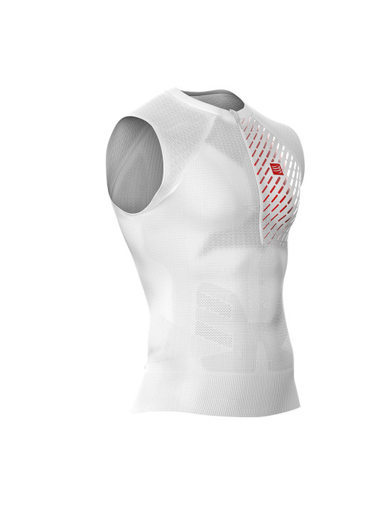 Trail Running Postural Tank Top white
