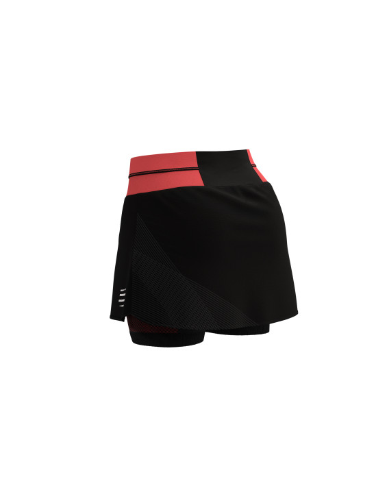 Performance Skirt W BLACK/CORAL