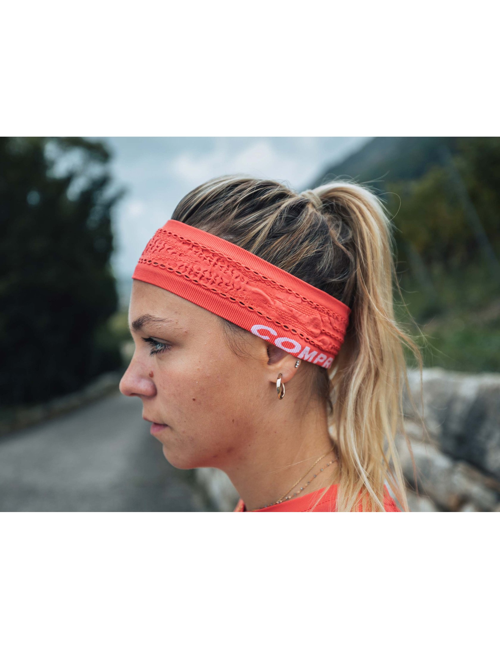 Thin Headband On/Off CORAL