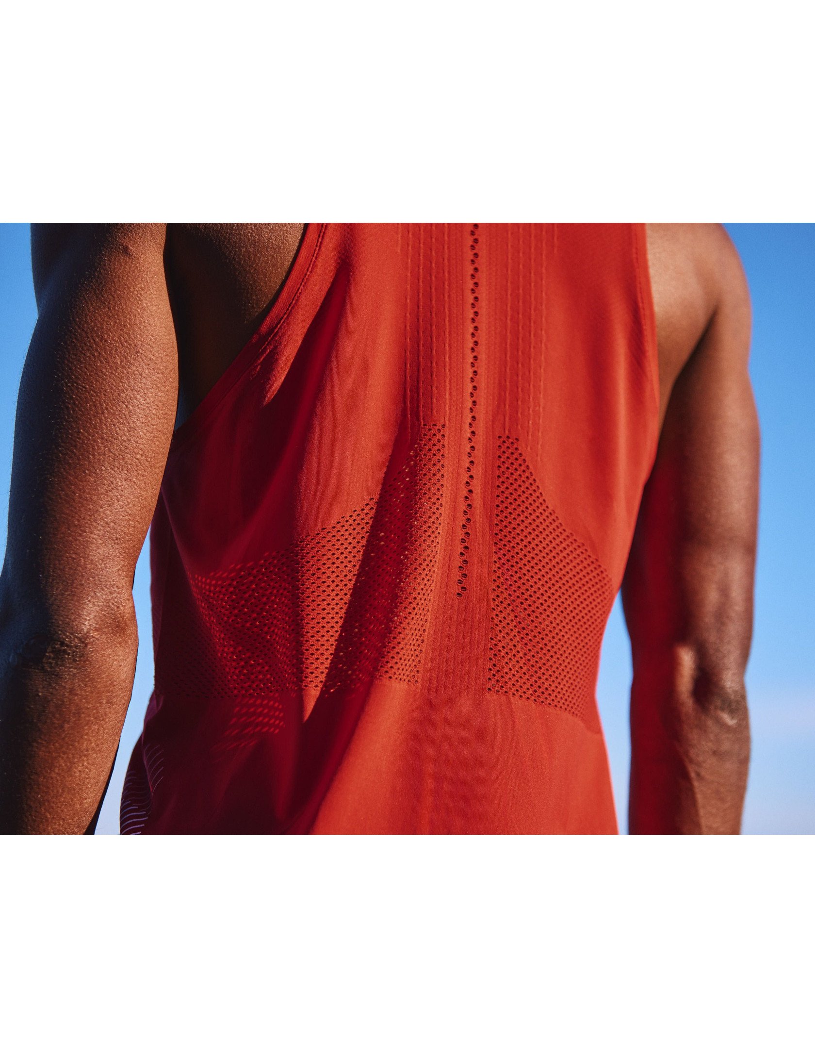 Pro Racing Singlet M - Red/White