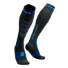 Alpine Ski Full Socks - Black/Estate Blue