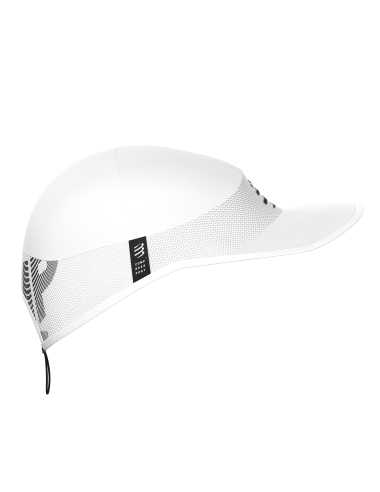 Berretto professionale da gara bianco