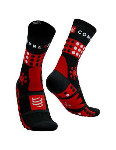 Trekking Socks - Black/Red/White