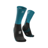 Mid Compression Socks - Mosaic Blue/Black