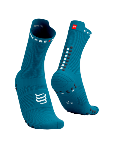 Pro Racing Socks V4.0 Run High - Mosaic Blue/Magnet