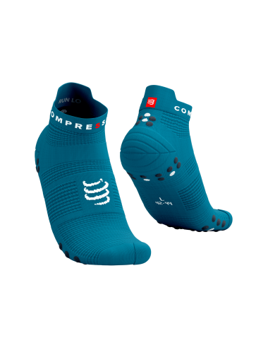 Pro Racing Socks V4.0 Run Low - Mosaic Blue/Magnet