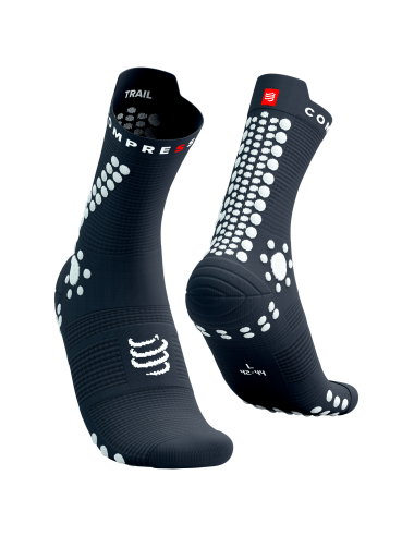 Pro Racing Socks V4.0 Trail - Magnet/White