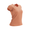 Training SS Tshirt W PAPAYA PUNCH