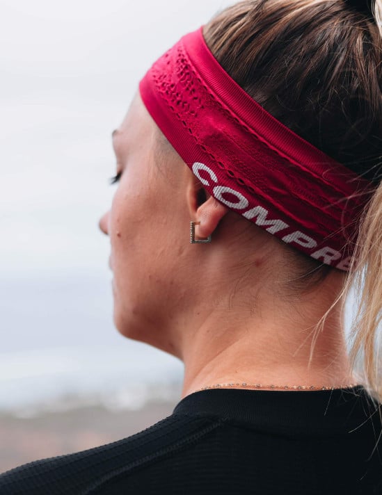 Thin Headband On/Off PERSIAN RED