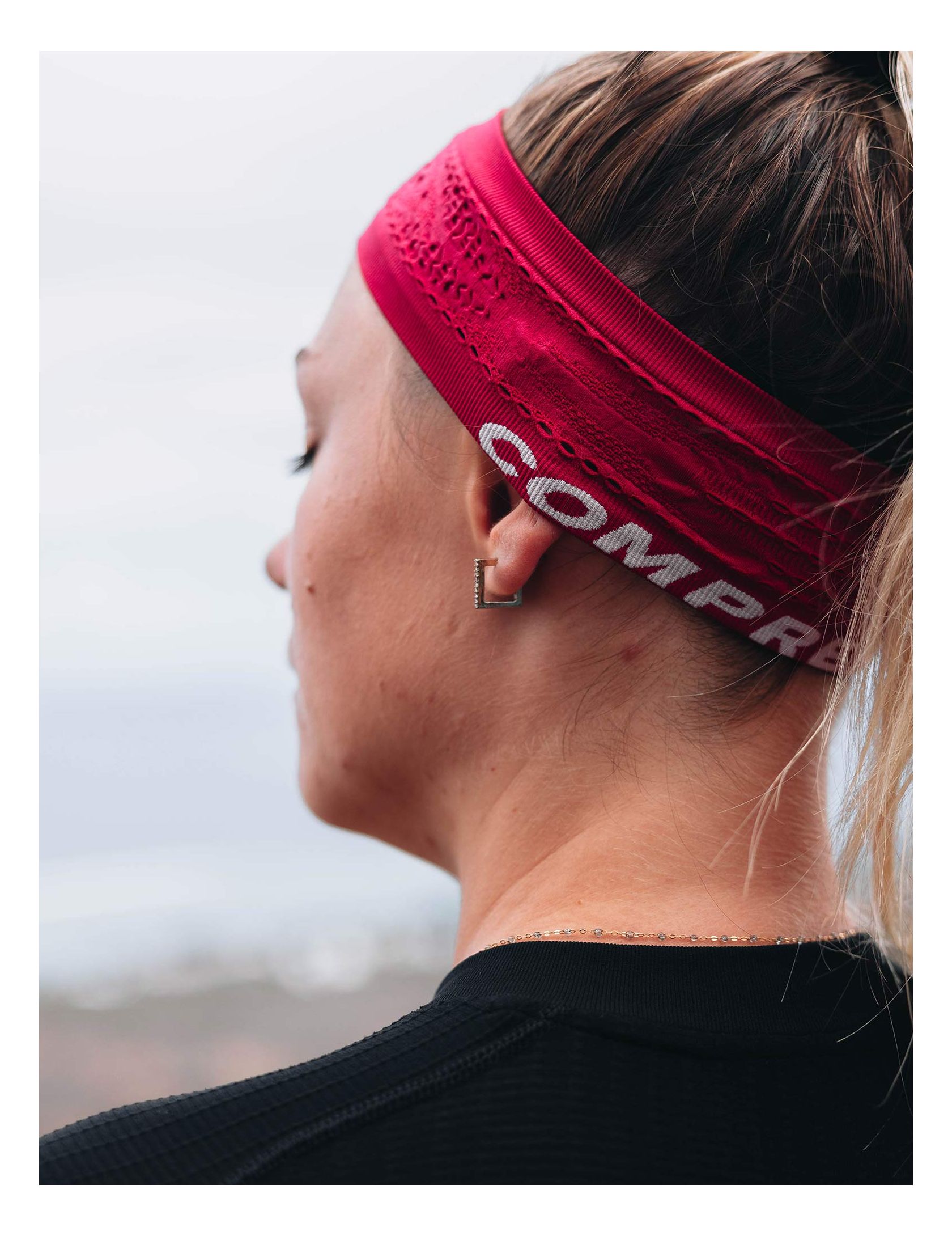 Thin Headband On/Off PERSIAN RED